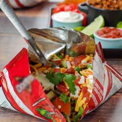 Taco in a bag as part of our nutrition program.